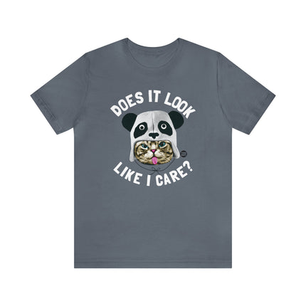 Does It Look Like I Care Cat Unisex Tee