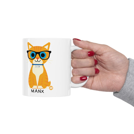 Bow Wow Meow Manx Coon Ceramic Mug