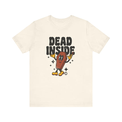 Dead Inside Coffin Tee, Funny Dead Inside Tshirt