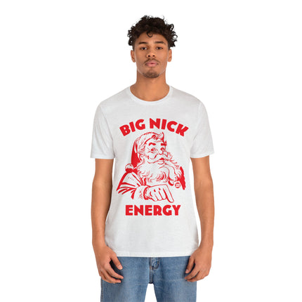 Big Nick Santa Unisex Short Sleeve Tee