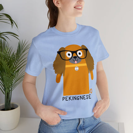 Bow Wow Meow Pekingnese Unisex Tee