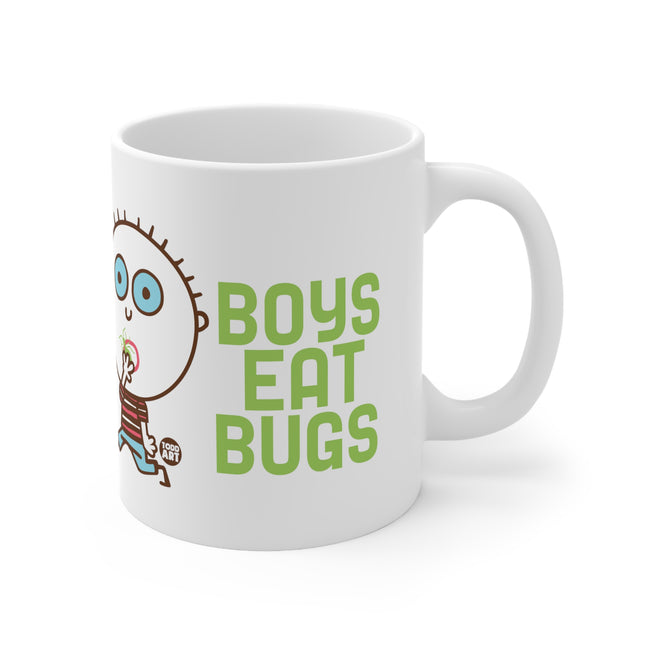 Boys Eat Bugs Ceramic Mug