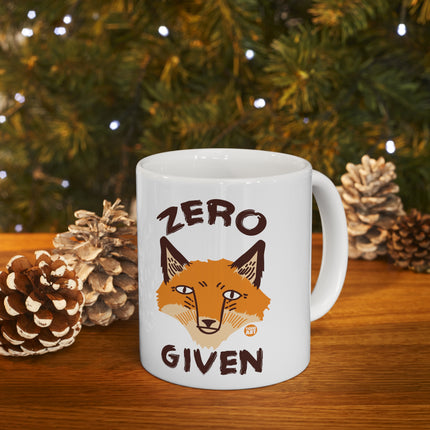 Zero Fox Given Ceramic Mug