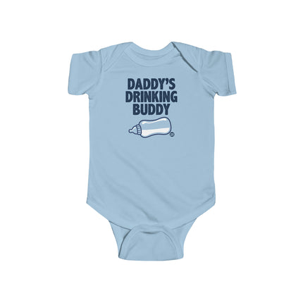 Daddy Drinking Buddy Infant Fine Jersey Bodysuit