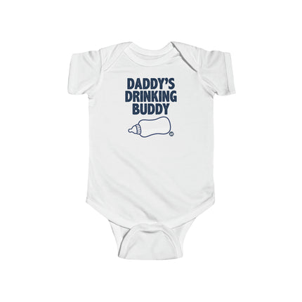 Daddy Drinking Buddy Infant Fine Jersey Bodysuit