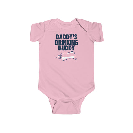 Daddy Drinking Buddy Infant Fine Jersey Bodysuit