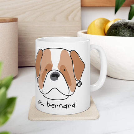 Dog Breeds St. Bernard Ceramic Mug