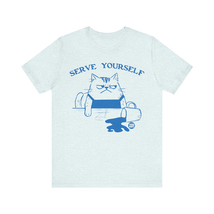 Serve Yourself Cat Tee