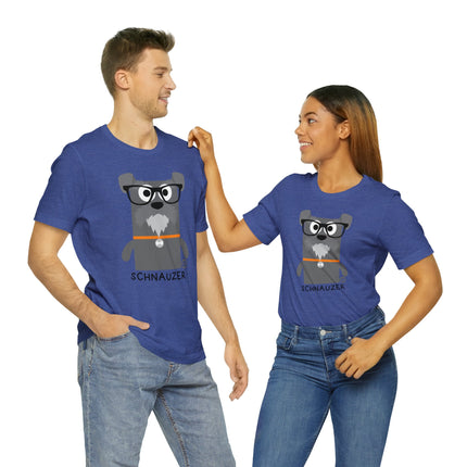 Bow Wow Meow Schnauzer Unisex Tee