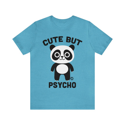 Cute But Psycho Panda Unisex Tee