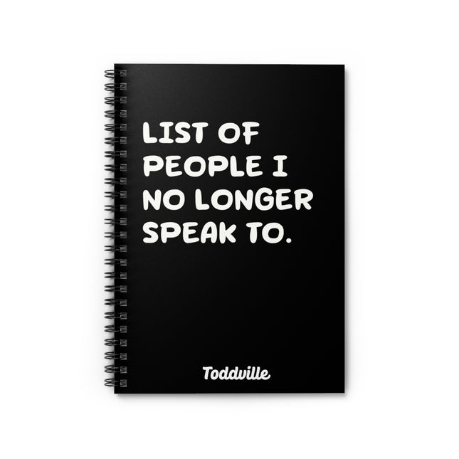 Spiral Notebook - Ruled Line