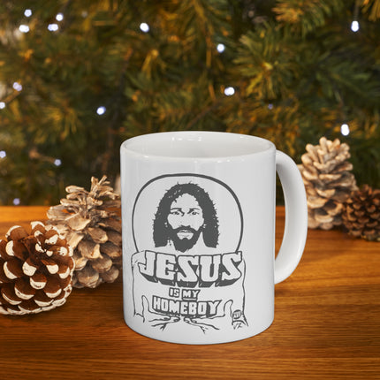 Jesus Is My Homeboy Ceramic Mug