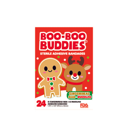 Gingerbread Man + Rudolph Bandages