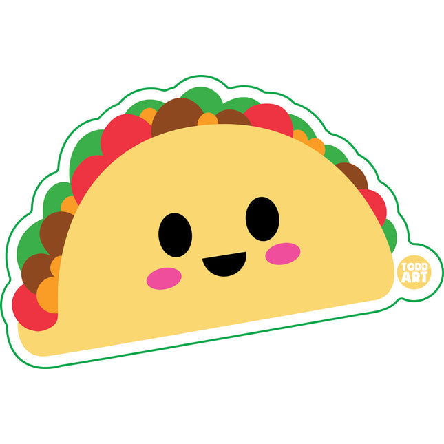 Taco Vinyl Sticker