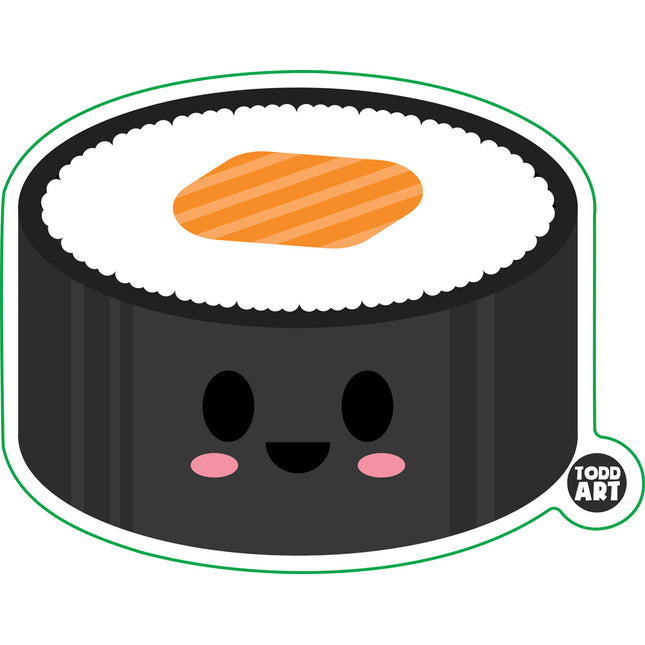 Sushi Roll Vinyl Sticker