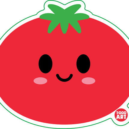 Tomato Vinyl Sticker