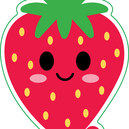 Strawberry Vinyl Sticker