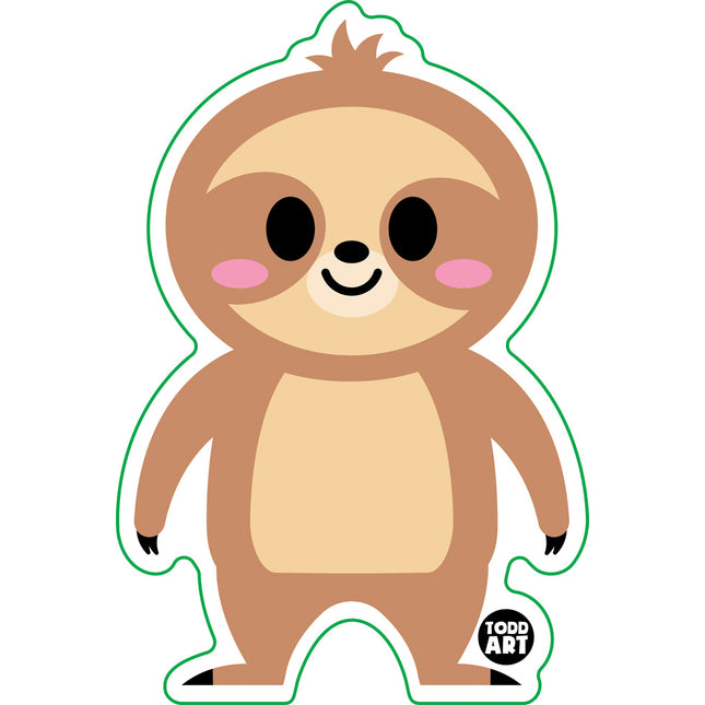 Sloth Vinyl Sticker
