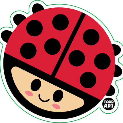 Ladybug Vinyl Sticker