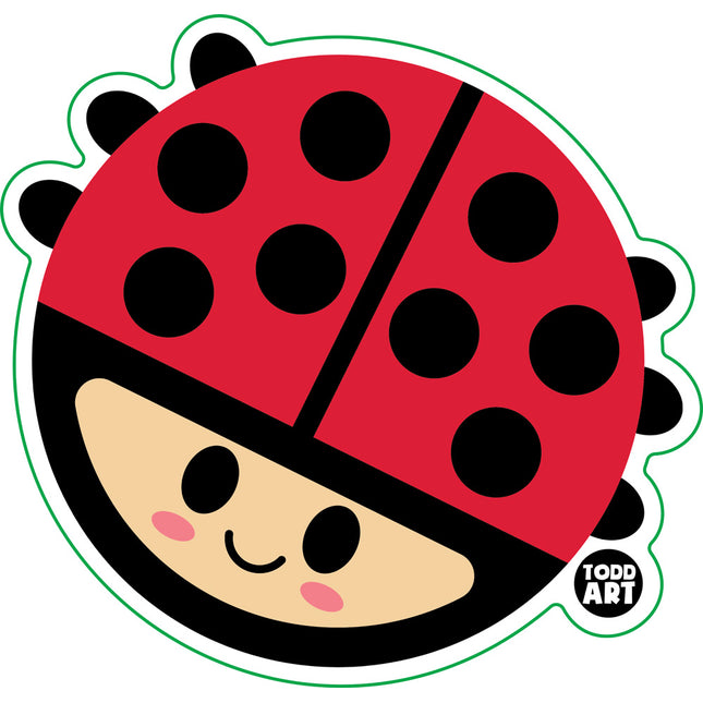 Ladybug Vinyl Sticker
