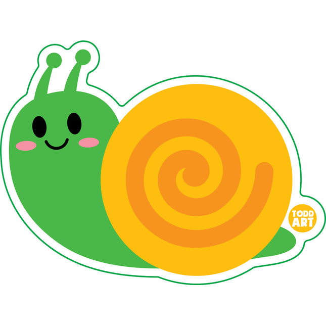 Snail Vinyl Sticker