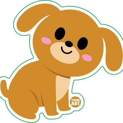 Dog Vinyl Sticker