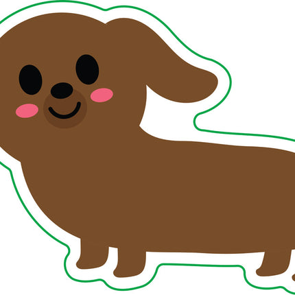 Wiener Dog Vinyl Sticker