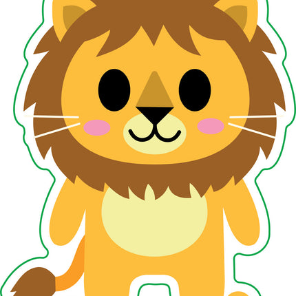 Lion Vinyl Sticker