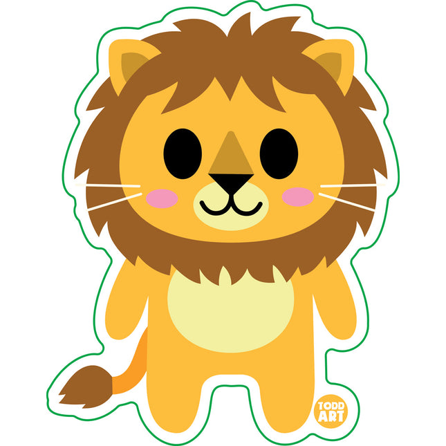 Lion Vinyl Sticker