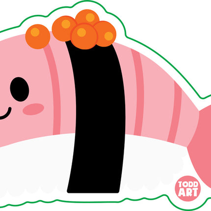 Sushi Nigiri Vinyl Sticker