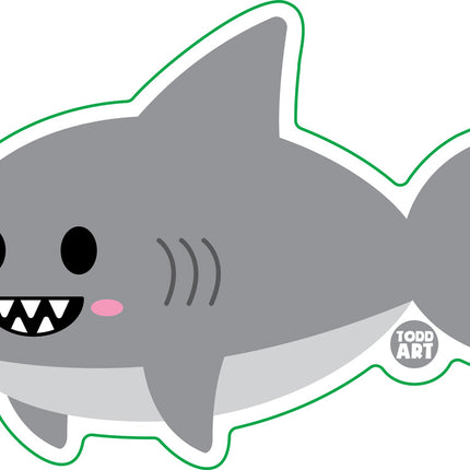 Shark Vinyl Sticker