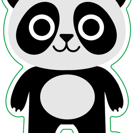 Panda Vinyl Sticker