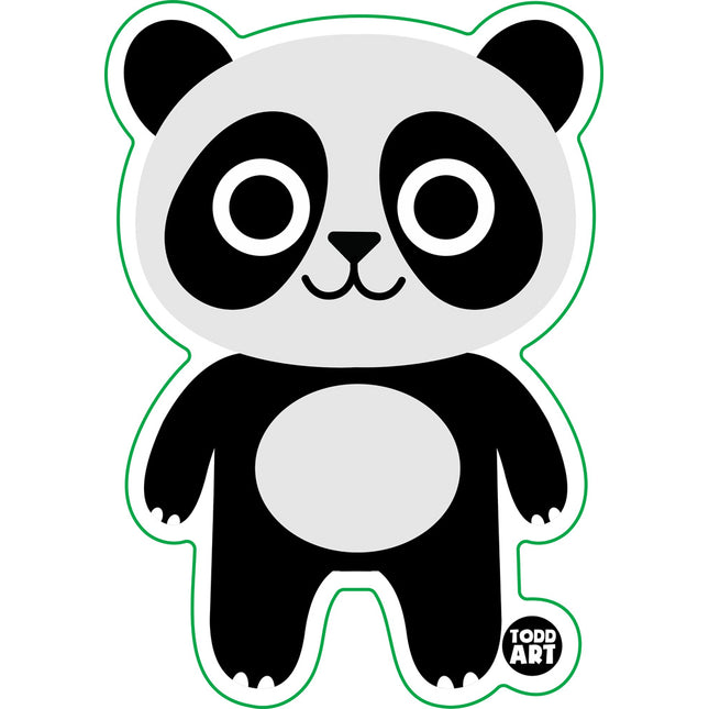 Panda Vinyl Sticker