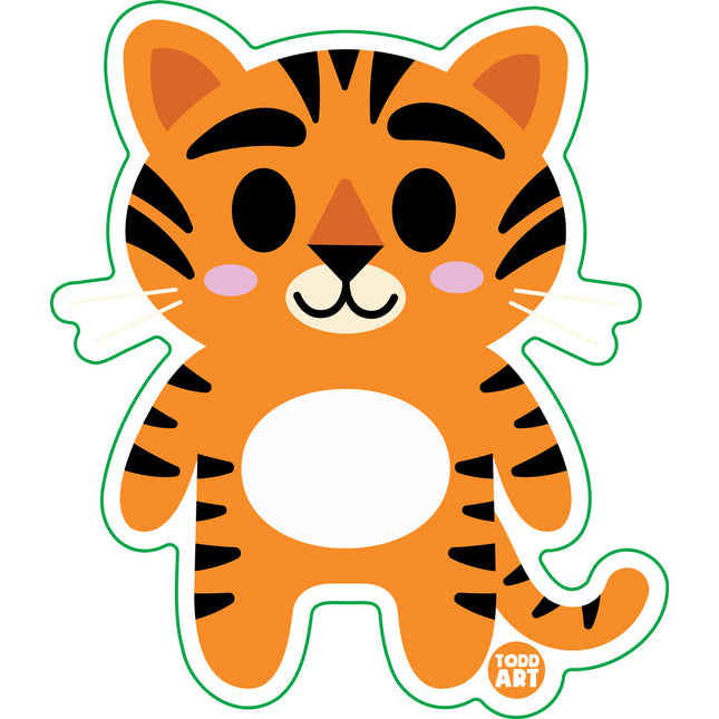 Tiger Vinyl Sticker