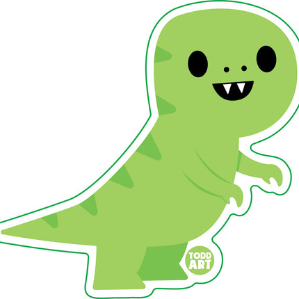 T-Rex Dinosaur Vinyl Sticker