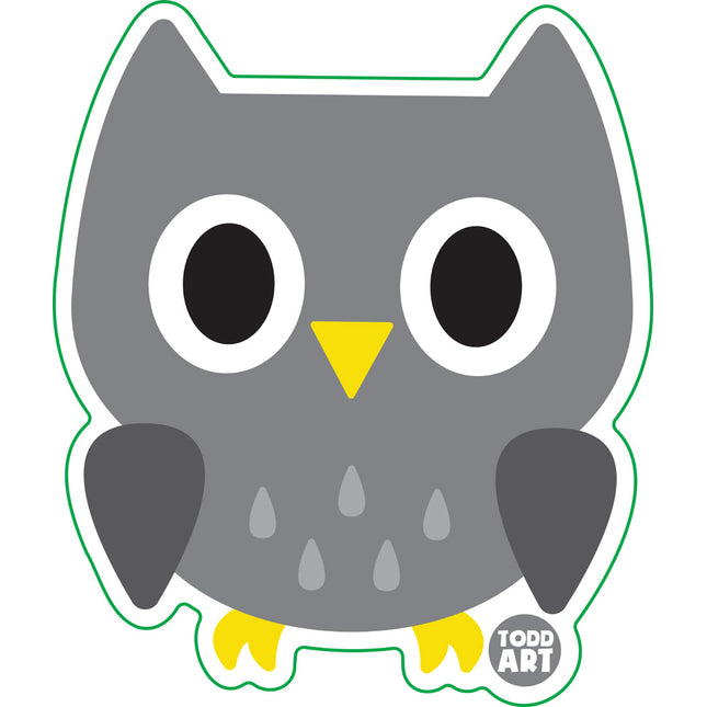 Owl Vinyl Sticker