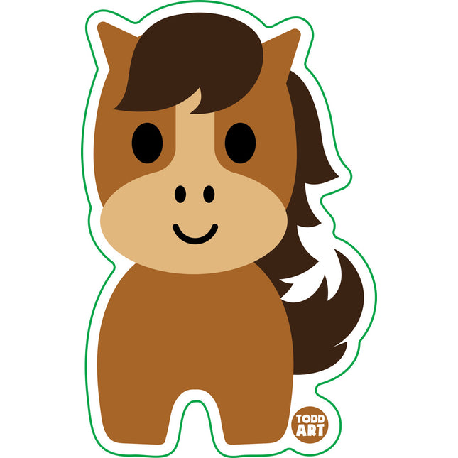 Horse Vinyl Sticker