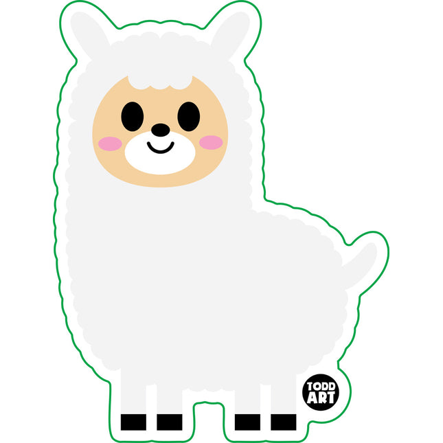 Llama Vinyl Sticker