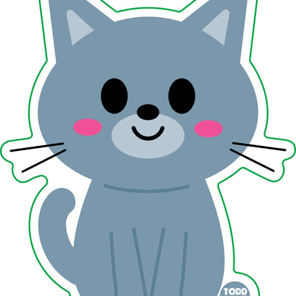 Cat Vinyl Sticker