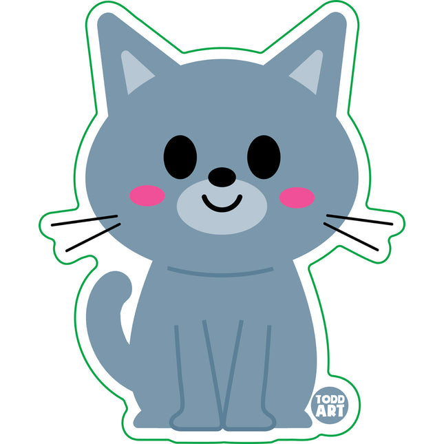 Cat Vinyl Sticker