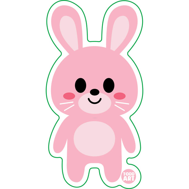 Rabbit Vinyl Sticker