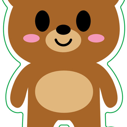 Bear Vinyl Sticker