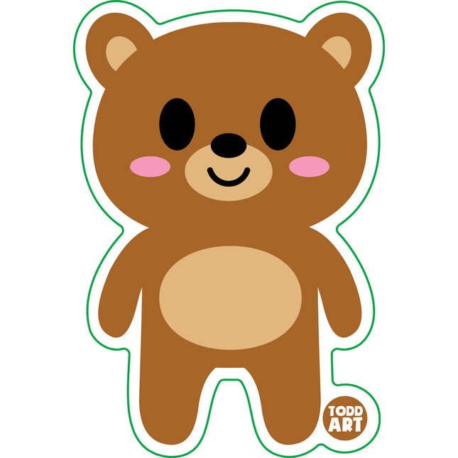 Bear Vinyl Sticker