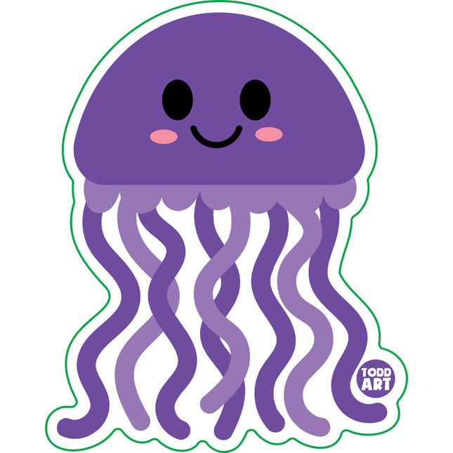 Jellyfish Vinyl Sticker