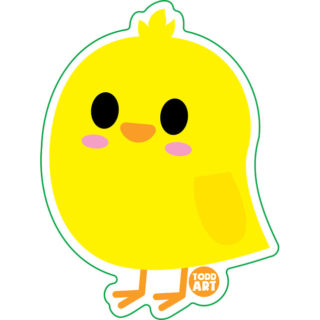 Chick Vinyl Sticker