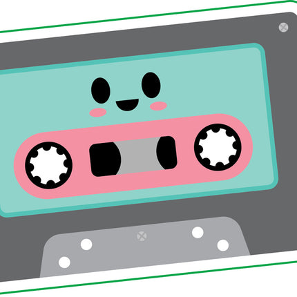 Cassette Tape Vinyl Sticker