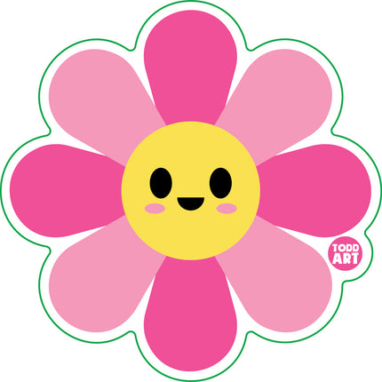 Flower Vinyl Sticker