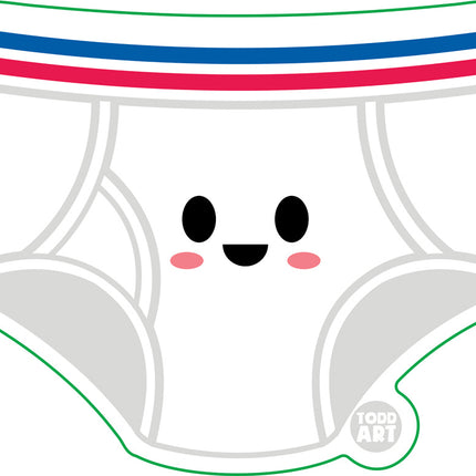 Underwear Vinyl Sticker