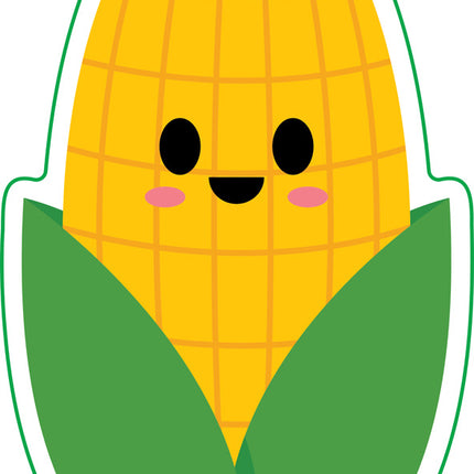 Corn Cob Vinyl Sticker