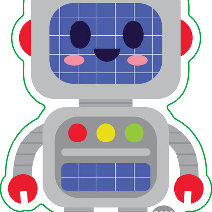 Robot Vinyl Sticker